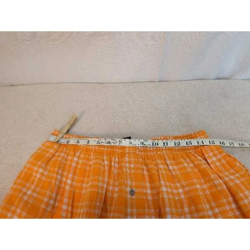 Concepts Sport Orange Plaid Pajama Pants Tennessee Volunteers T Logo XL